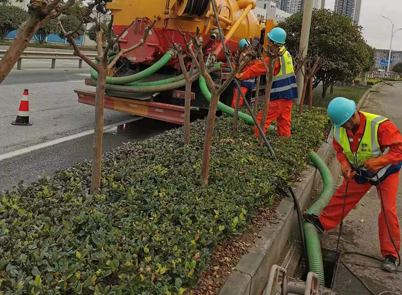 华池市政管道清淤
